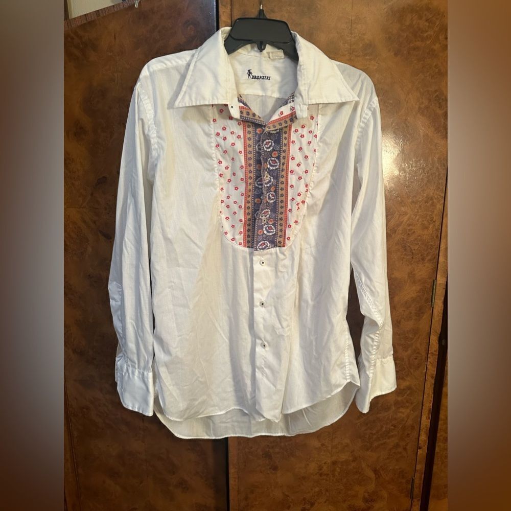 Vintage Bronzini cowboy men’s shirt